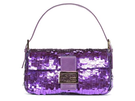 fendi sequin purse|fendi sequin baguette bag.